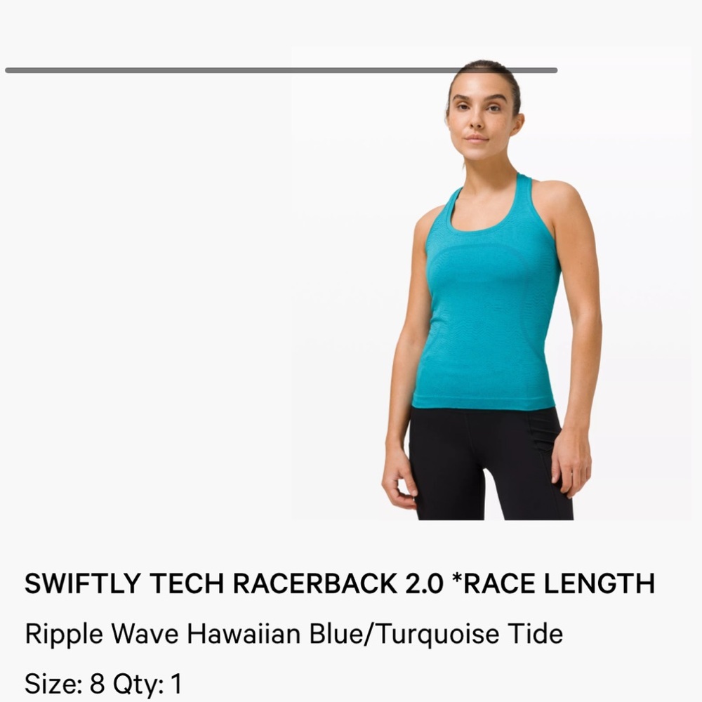 Lululemon swiftly tech racerback 2.0